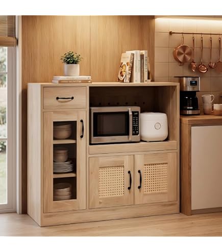 Amazon｜キッチンラック 幅77cm キャスター付き キッチン 収納 ラック